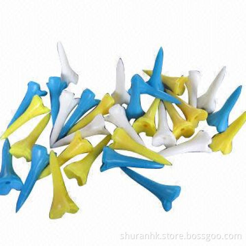 Golf Plastic Tees, OEM Orders Welcomed